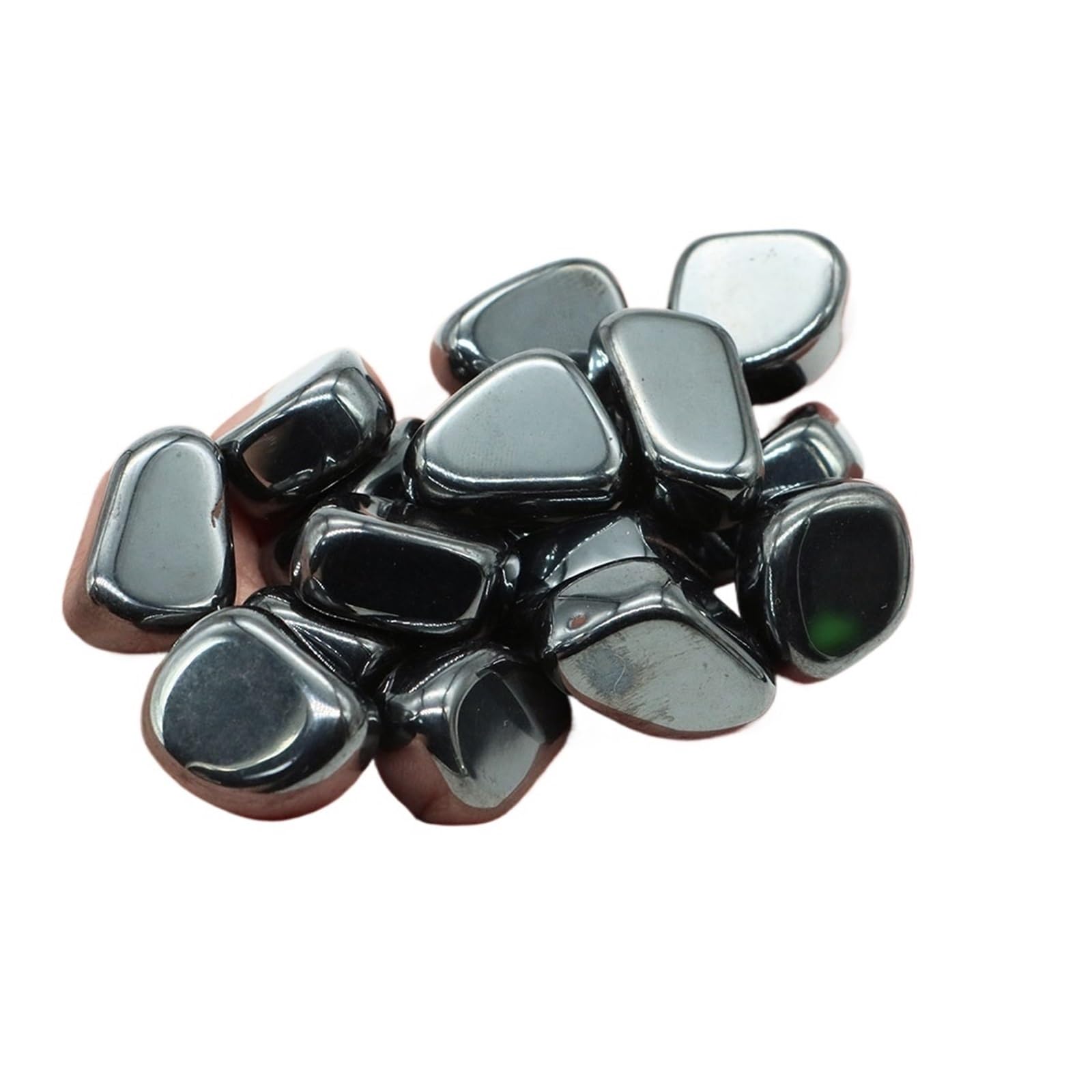 Piedras de Grava para peceras, Piedra Lunar, Piedras de Grava caídas, decoración jardín y Acuario, Multicolor, 10-40mm(Color 14,500g)