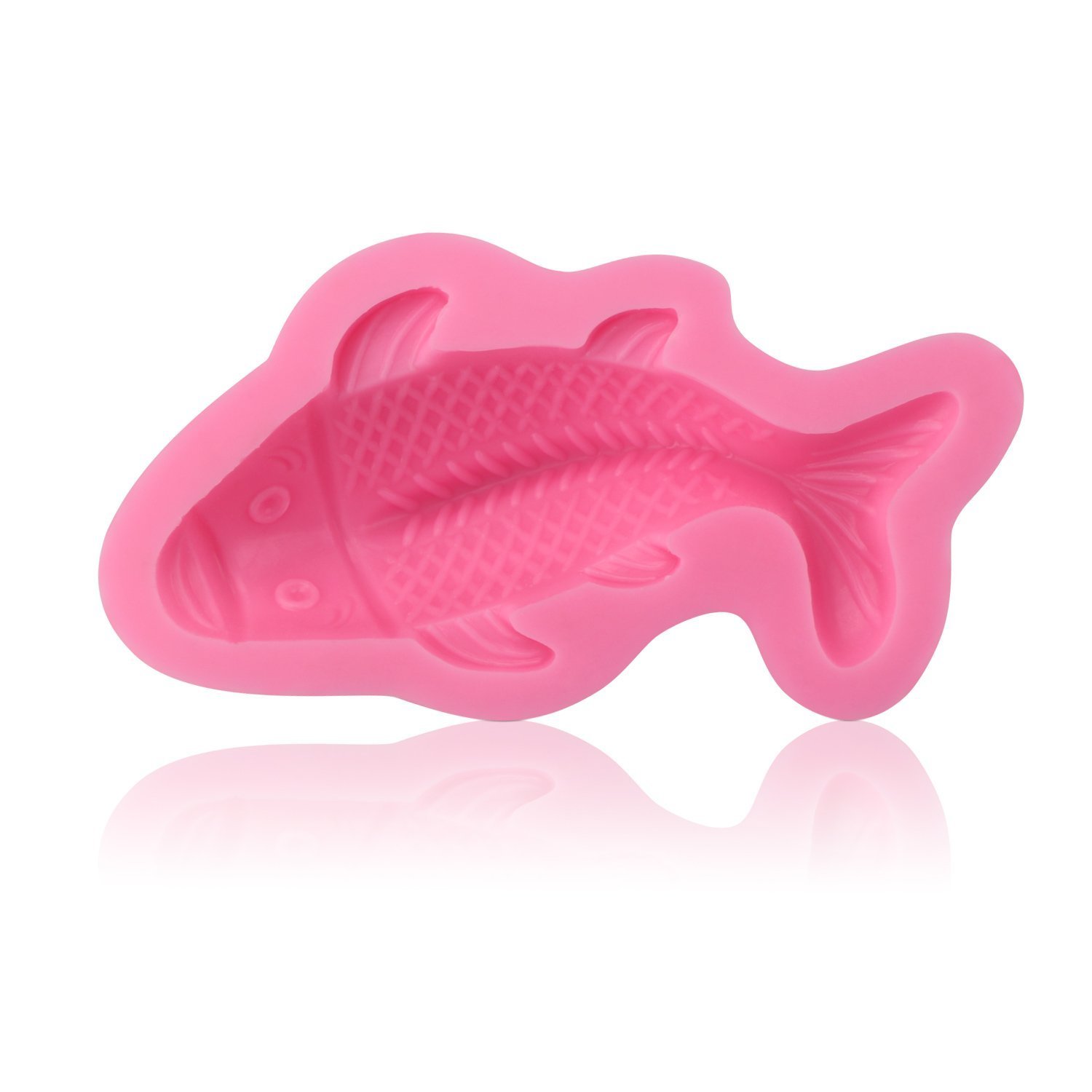 シリコン製 魚型ポンポン ピンク シリコン製 魚型ポンポン ピンク
