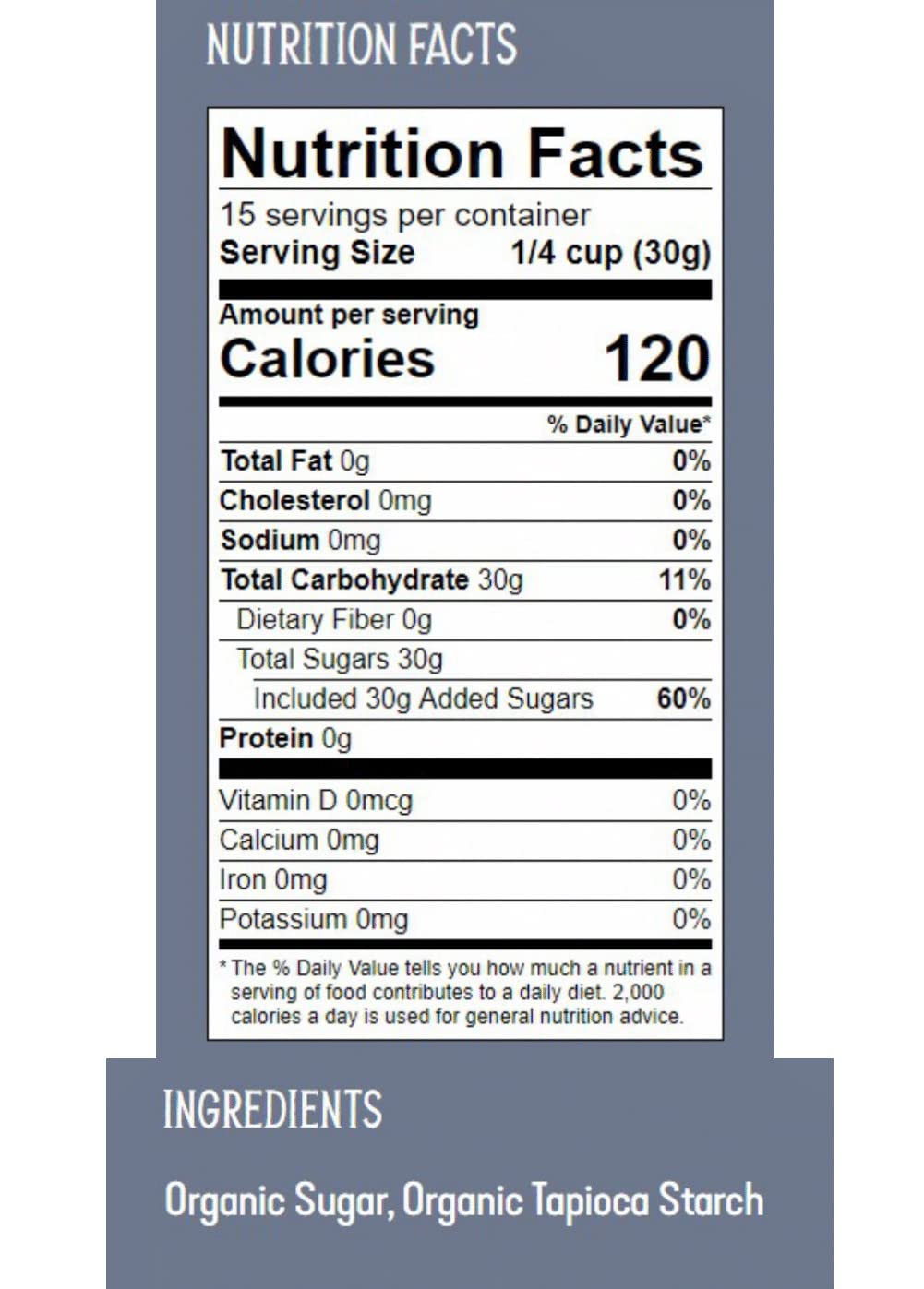 Wholesome Sweeteners 16-Ounce Organic Powdered Confectioners Sugar, Fair Trade, Non GMO, Gluten Free & Vegan, 6 Pack