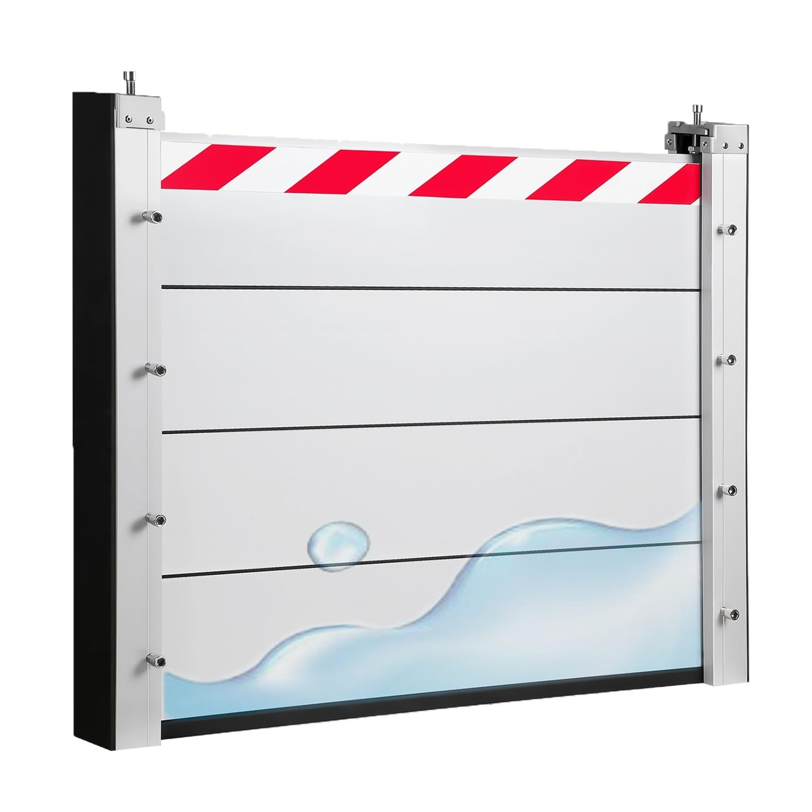 Barrière contre les inondations pour stopper les fuites sous la porte
