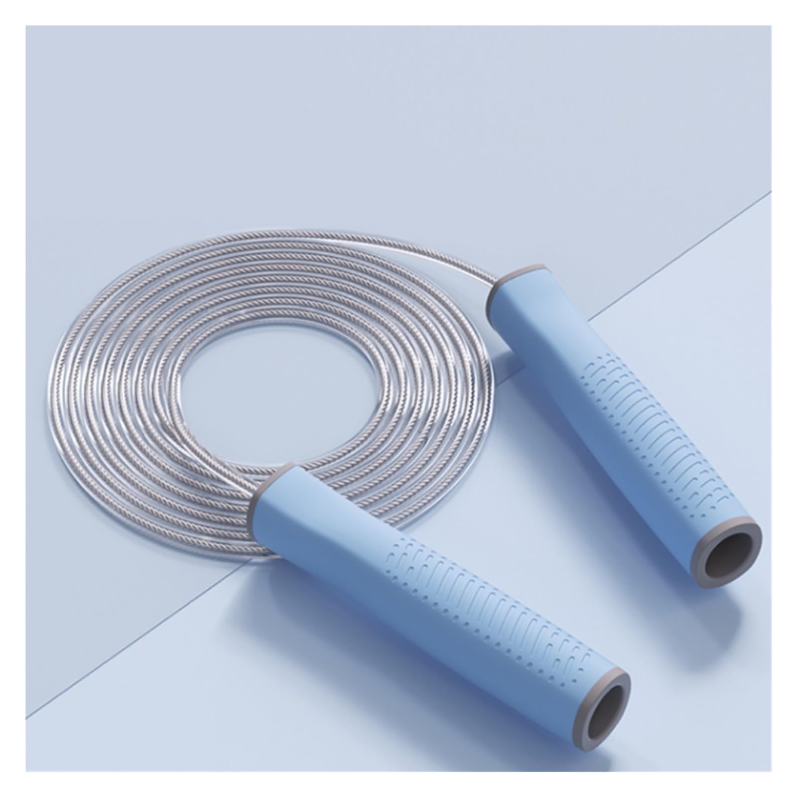 corde per saltare per adulti, Attrezzatura sportiva da corsa Fitness Esercizio Allenamento for perdere peso Corda for saltare(Blue)