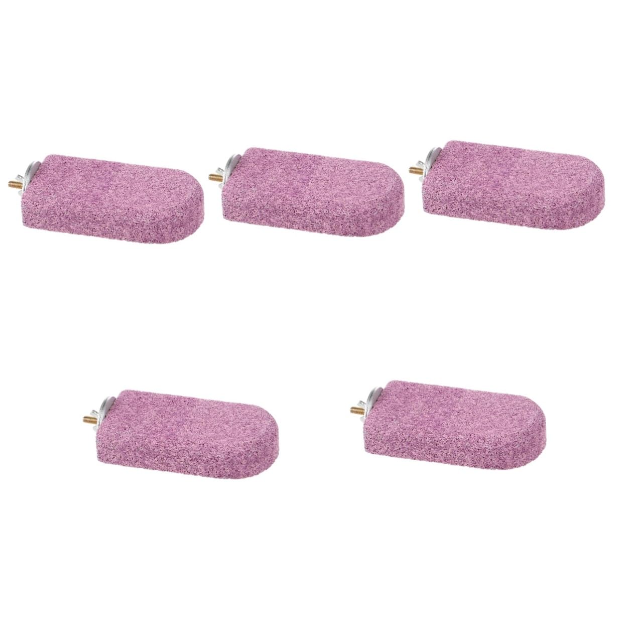 VANZACK 5piezas Percha para Aves De Molar para Masticar Estación para Periquitos y Pájaros para Aliviar El Aburrimiento y Ejercicio