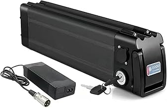 E-Bike Battery 36 V 48 V 15 Ah 20 Ah 25 Ah, Electric Bicycle Battery 36 V 48 V E-Bike Lithium Battery 15 Ah 20 Ah 25 Ah LED Indicator Light for 250 W 500 W 1000 W Motors with Charger