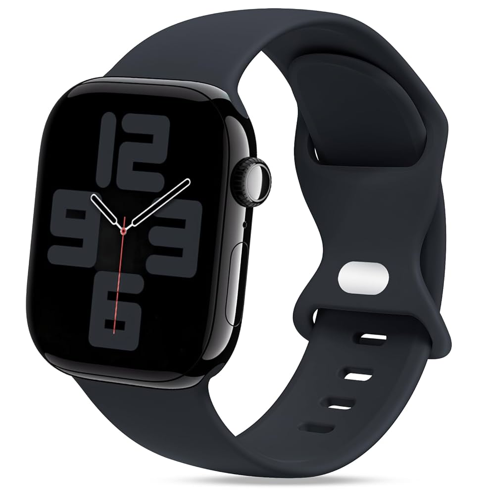 その他 APPLE WATCH3 42 SGALANTBK140-210 O-2164 Amazon.com: STG Sport Silicone Band Compatible with Apple