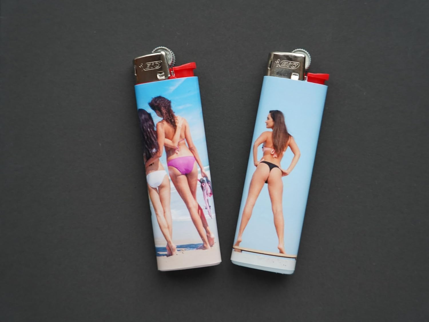 Customized Lighter Photo Decals, Lighter Personalized Bic, Lighter Photo Packs, Many Packs can be uploaded with Photos, 6 or More Pack Upload 6 or More Photos (Lighter Not Included)