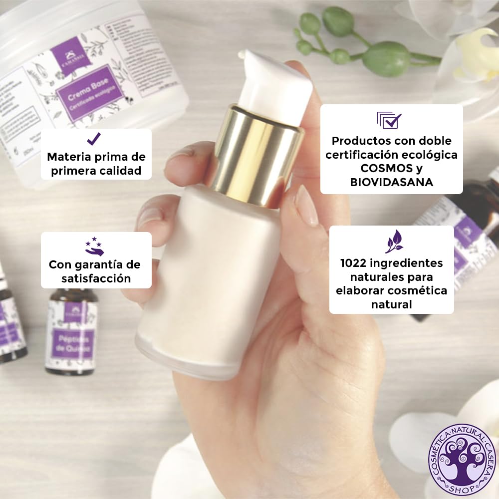 Camassia Aceite de coco virgen BIO | Aceites vegetales | prensado en frío, natural y puro, de agricultura ecológica | 100ml