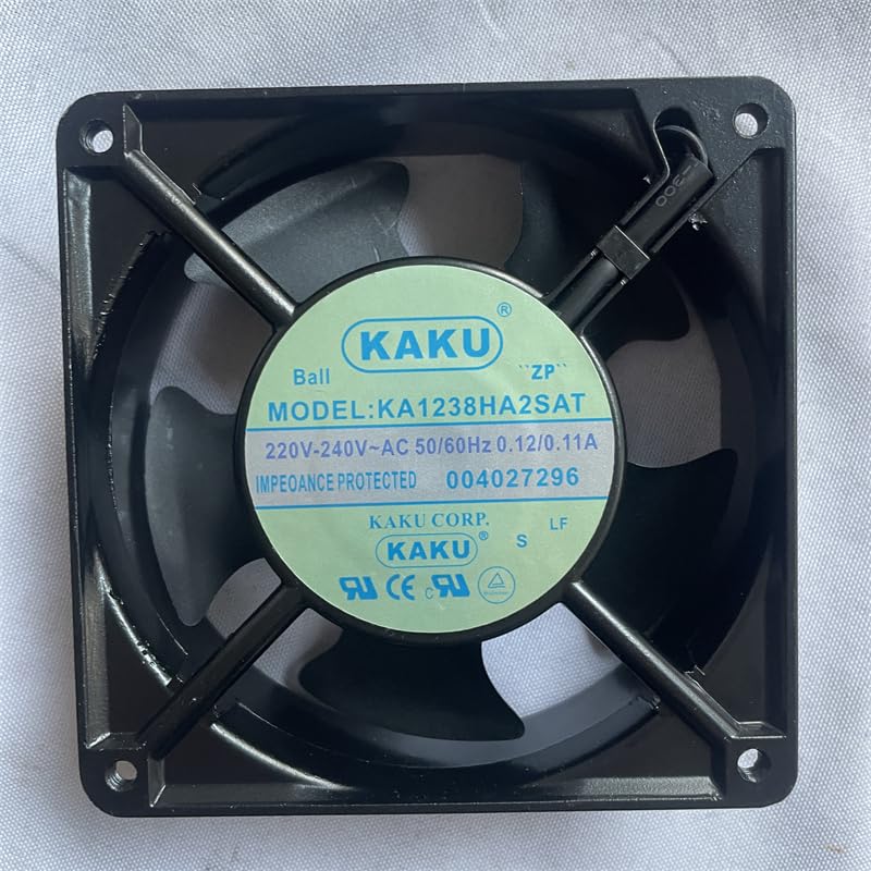 KA1238HA1SAT 120x120x38mm AC220-240V 0.11/12A Inverter Fan AC AXIAL Cooling Fan