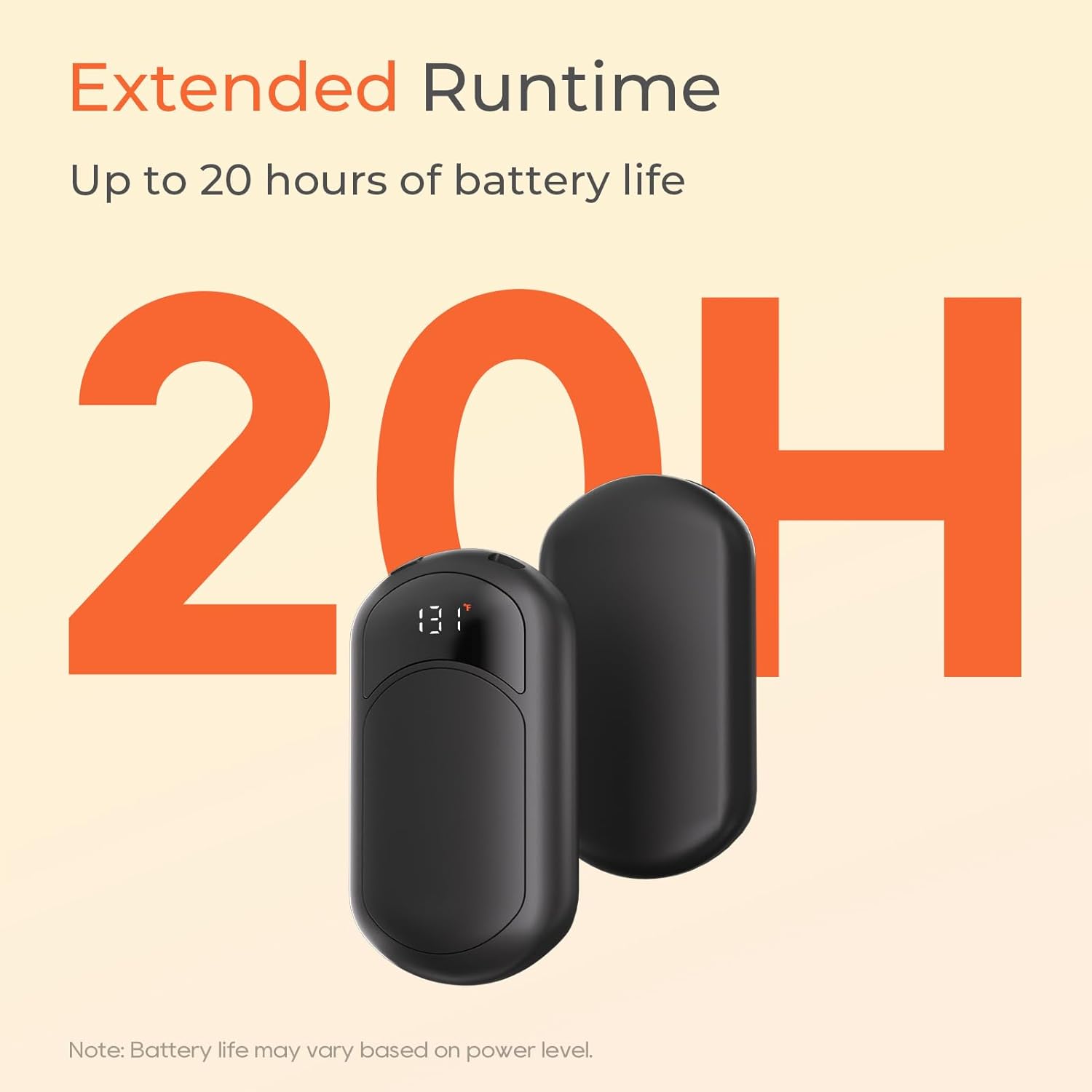 Jerritte Hand Warmer Front View