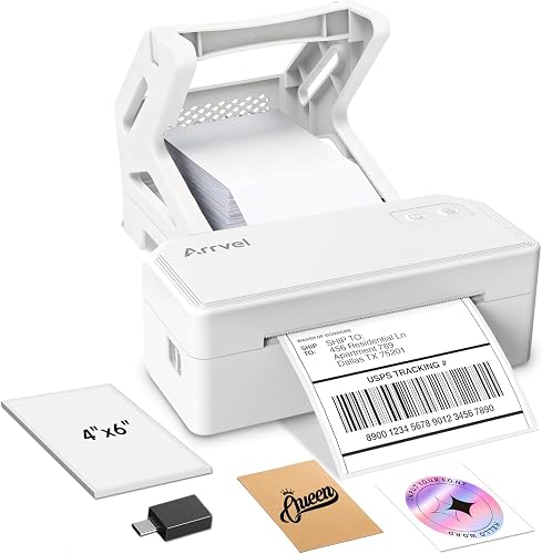 Imprimante Thermique Bluetooth avec Support Arrvel