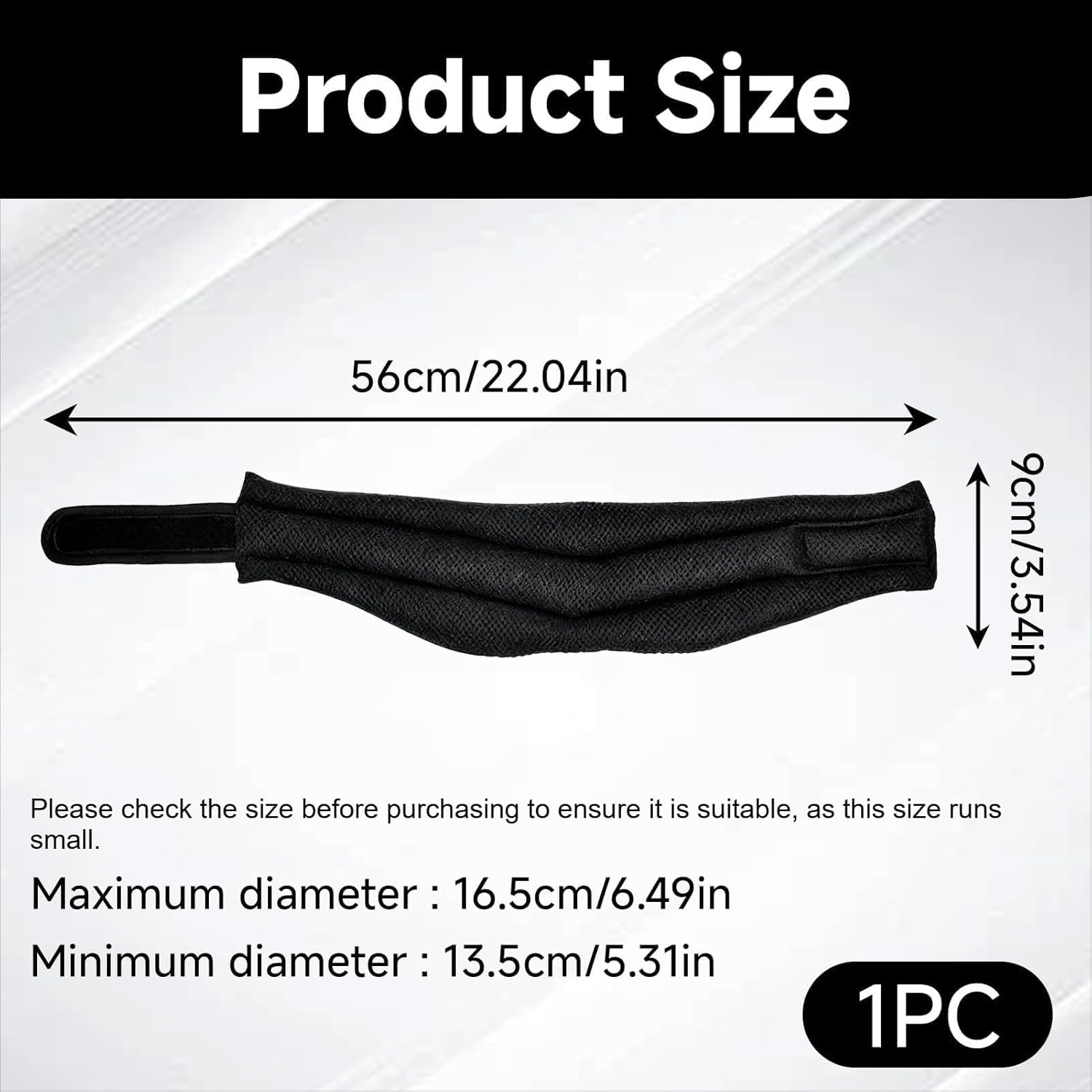 Neck Support for Snoring, Neck Brace, Neck Brace for Sleeping, Adjustable Soft Foam Neck Braces for Men & Women, Ergonomic Design for Comfortable Sleep/Home/Travel/Office(Adjust 5.31-6.49inch)
