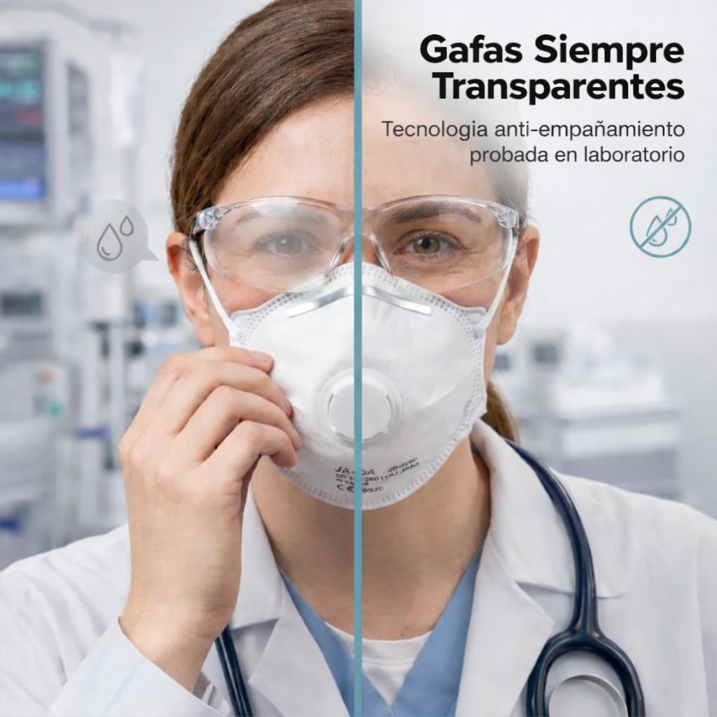 10 Mascarillas Homologadas de Certificación CE, Mascarilla FFP3 con Válvula de 5 Capas, Máscara Contra de Polvo y Partículas, Mascarilla de Protección Personal con Filtros de Calidad BFE≥99, 10 Piezas - 5