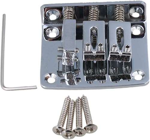 Yibuy Saitenhalter amp Schrauben amp Schl uuml ssel f uuml r Cigarbox-Gitarren aus Zinklegierung silber Yibuy Saitenhalter amp Schrauben amp Schl uuml ssel f uuml r Cigarbox-Gitarren aus Zinklegierung silber