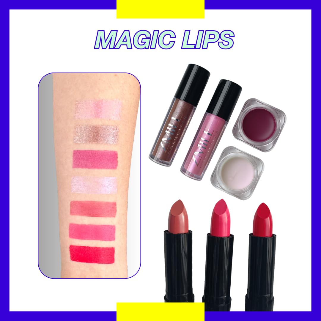 ZMILE Cosmetics Zestaw do Makijażu, Acryl, Kosmetyki Wegańskie