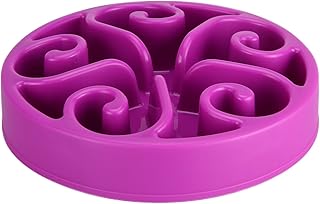 Payxuan Cani Ciotola Plastica - Ciotola Cane Anti Ingozzamento, Lento Feeder Ciotola per Cani Voraci