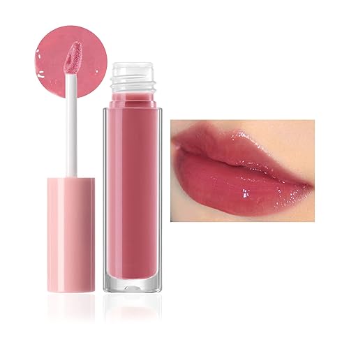 DAGEDA Aceite de labios voluminoso brillo de labios hidratante aceite de labios tintado aceite hidratante para labios secos aceite de labios