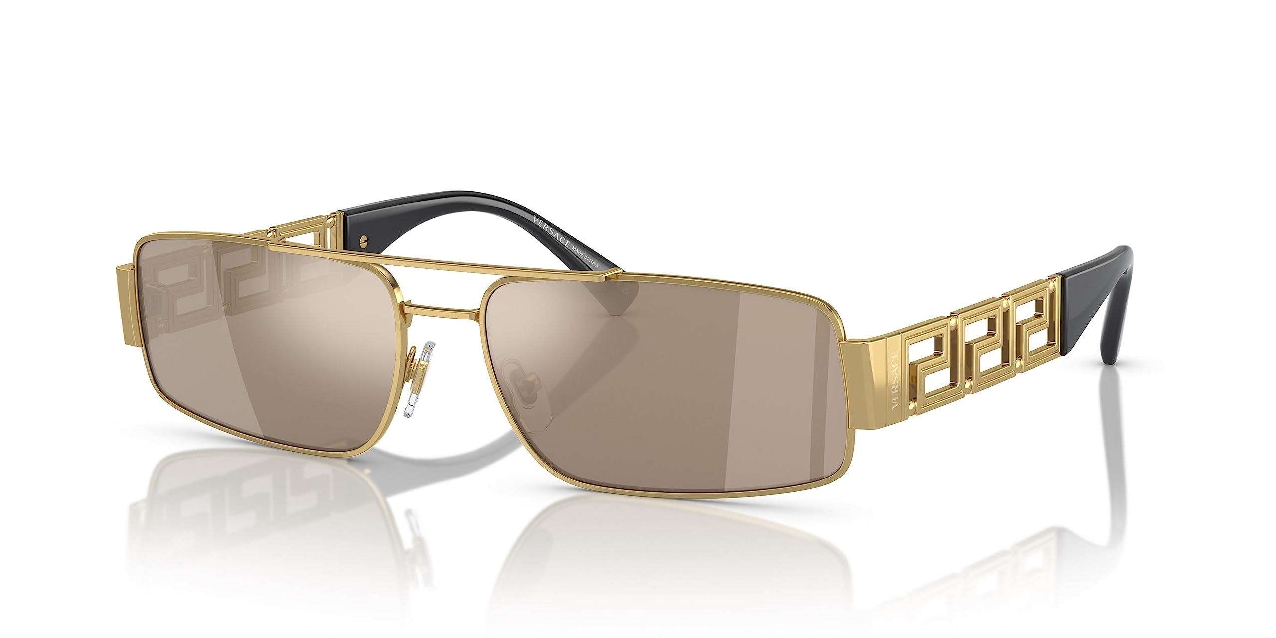 【ヴェルサーチ】サングラス リムレス メドゥーサ カラーレンズ ゴールド金具 Amazon | Versace メンズ サングラス ゴールドフレーム、ライト