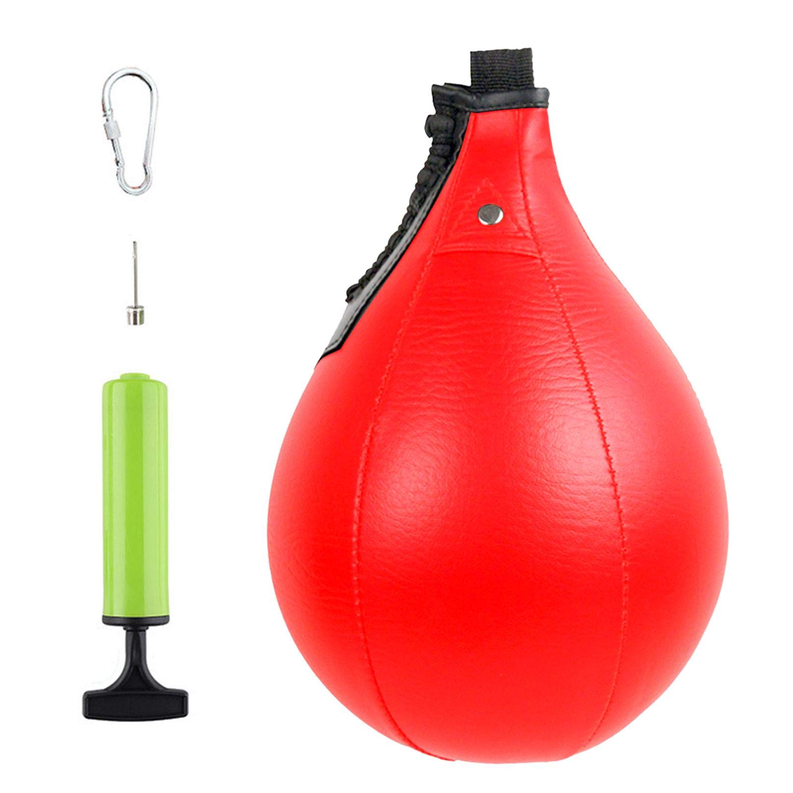 Stronrive Speed Ball Boxing Bag,PU Leather Hanging Swivel Ball | Swivel Workout Kicking Equipment, MMA Training Reflex Ball