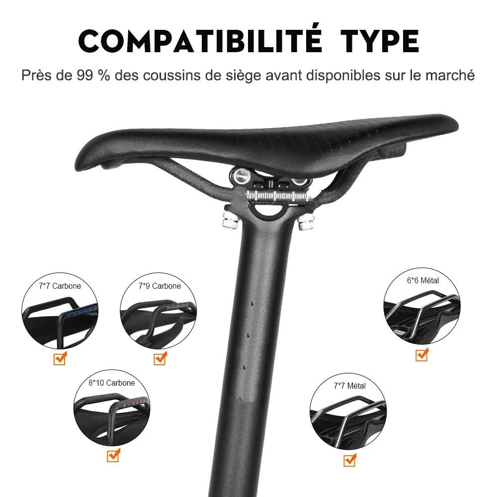 MTB E-Bike rower podsiodłowa Do TOSEEK ZF-One Carbon sztycy Comp sprężynowa sztyca podsiodłowa