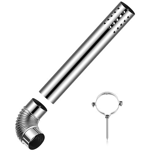 Blulu Stainless Steel Direct Vent Pipe Kit for Tankless Water