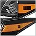 DNA MOTORING OE Style Projector Headlights Replacement Compatible with 08-12 Honda Accord 2-Dr Coupe, Black/Amber, HL-OH-HA082D-BK-AM-T2