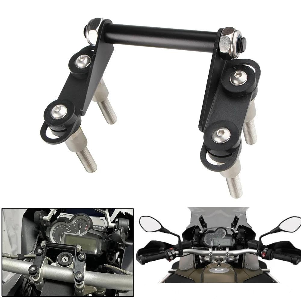 Modifica Moto per B&MW R1200GS OC 2004-2012 R1250GS Adventure 2013-2023 R1200 GS LC Moto Telefono Navigazione Supporto Staffa Antiurto Stand Supporto Telefono Moto