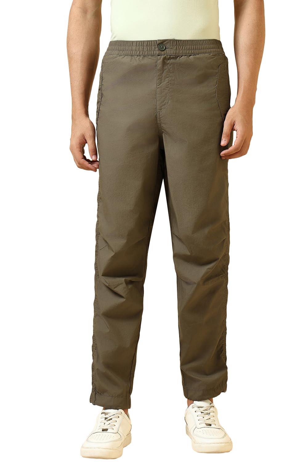allen solly Men's Regular Casual Pants-picture-42
