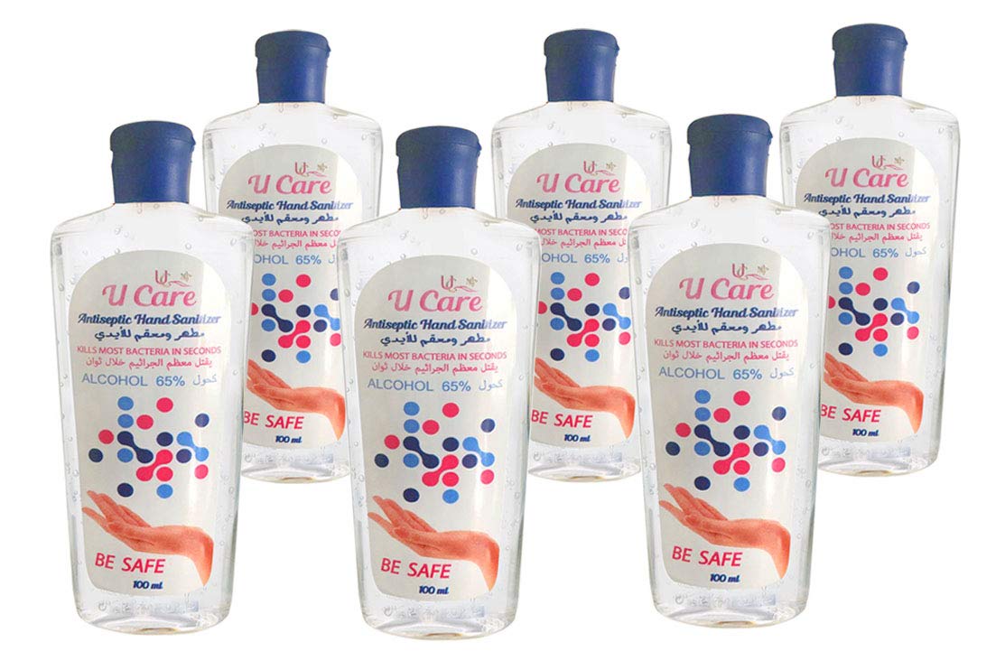 United Care Antiseptic Hand Sanitizer - 100ML(Pack Of 6)