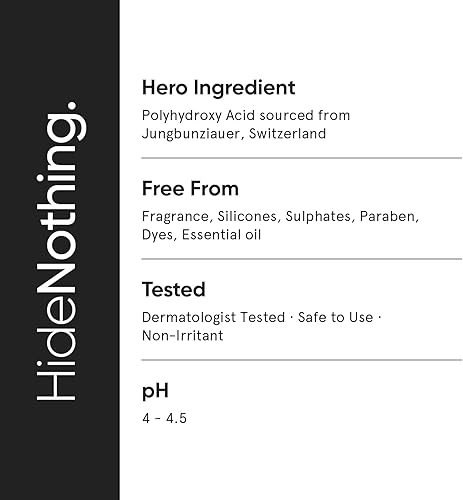 Miniatura 5 de Minimalist Tónico facial hidratante sin alcohol 3% PHA para apretar los poros | Exfoliación suave, equilibrio de pH y reequilibrio de la piel