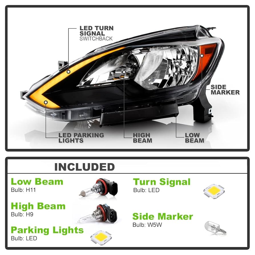 ライト・ランタン ATS Amazon.com: 2PCS Cadillac ATS Headlight Assemblies 2013-2019