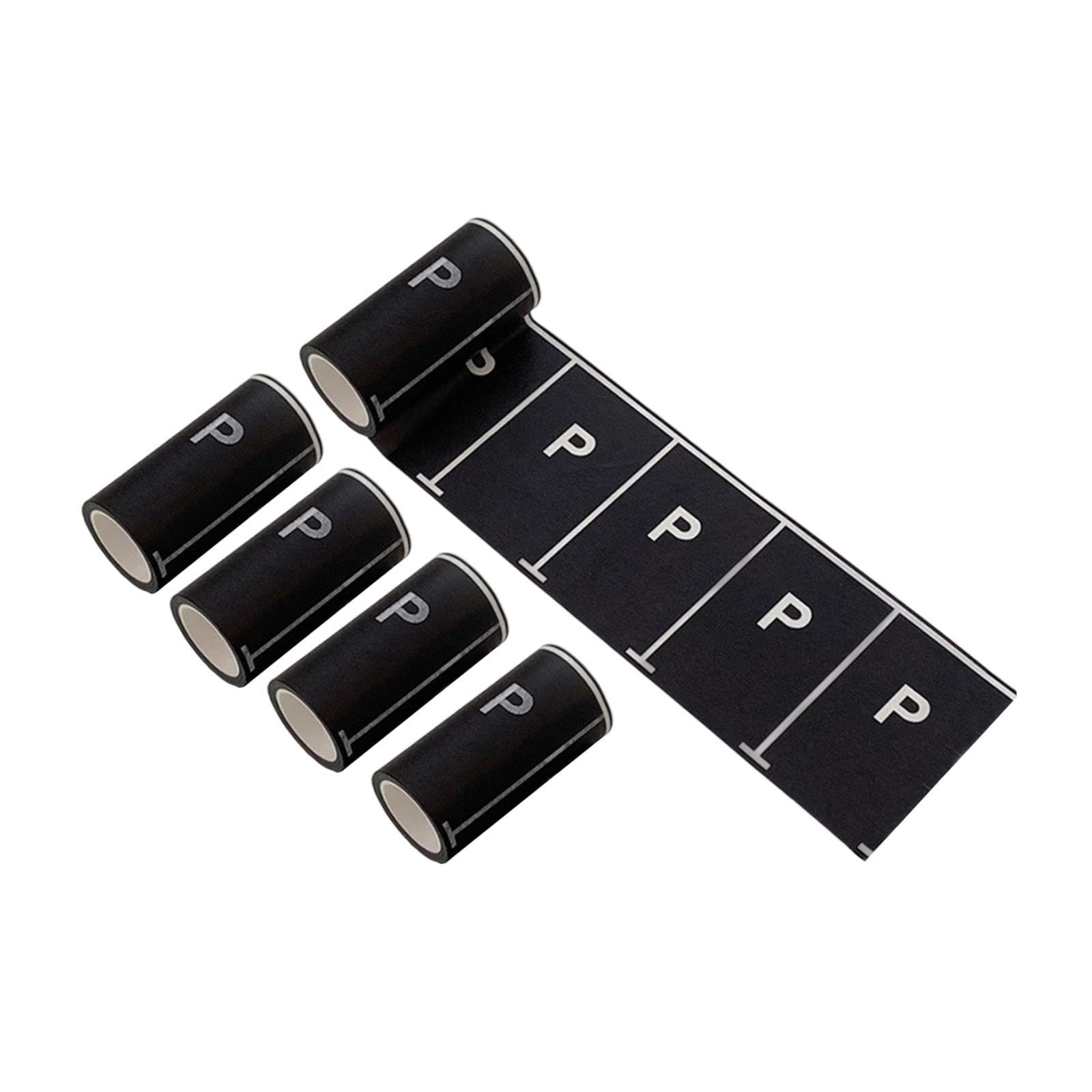 Road Tape Highway Building Toys Traffic Sign Stickers Parking Space for Kids 3M