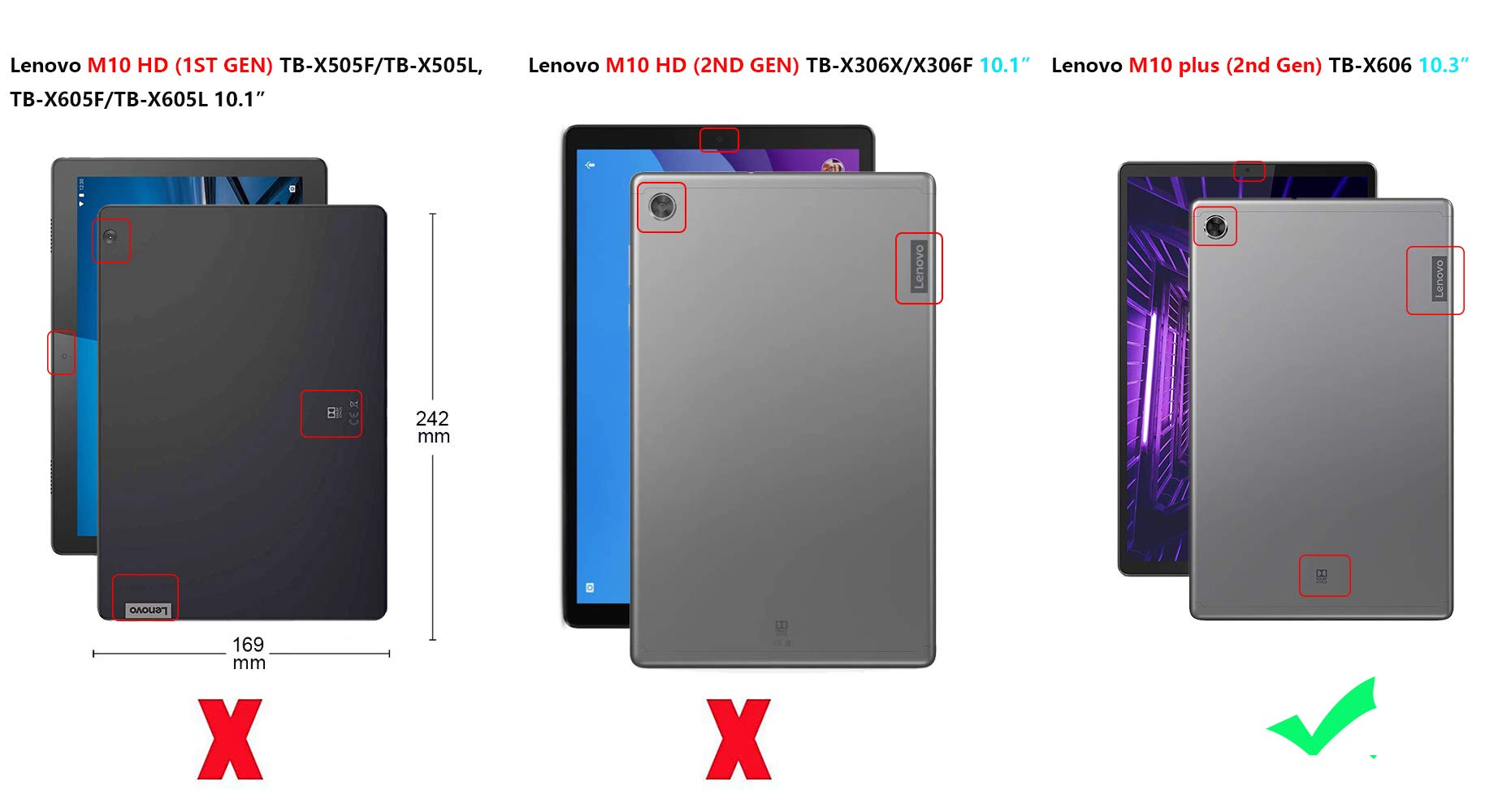 Auslbin Custodia per Lenovo Tab M10 FHD Plus 10.3 Pollice TB-X606X/X606F,Cuoio Premium PU Cover per iPad Tablet con funzione di supporto e Slot per schede,[Sleep/Wake Automatica funzione],Verde