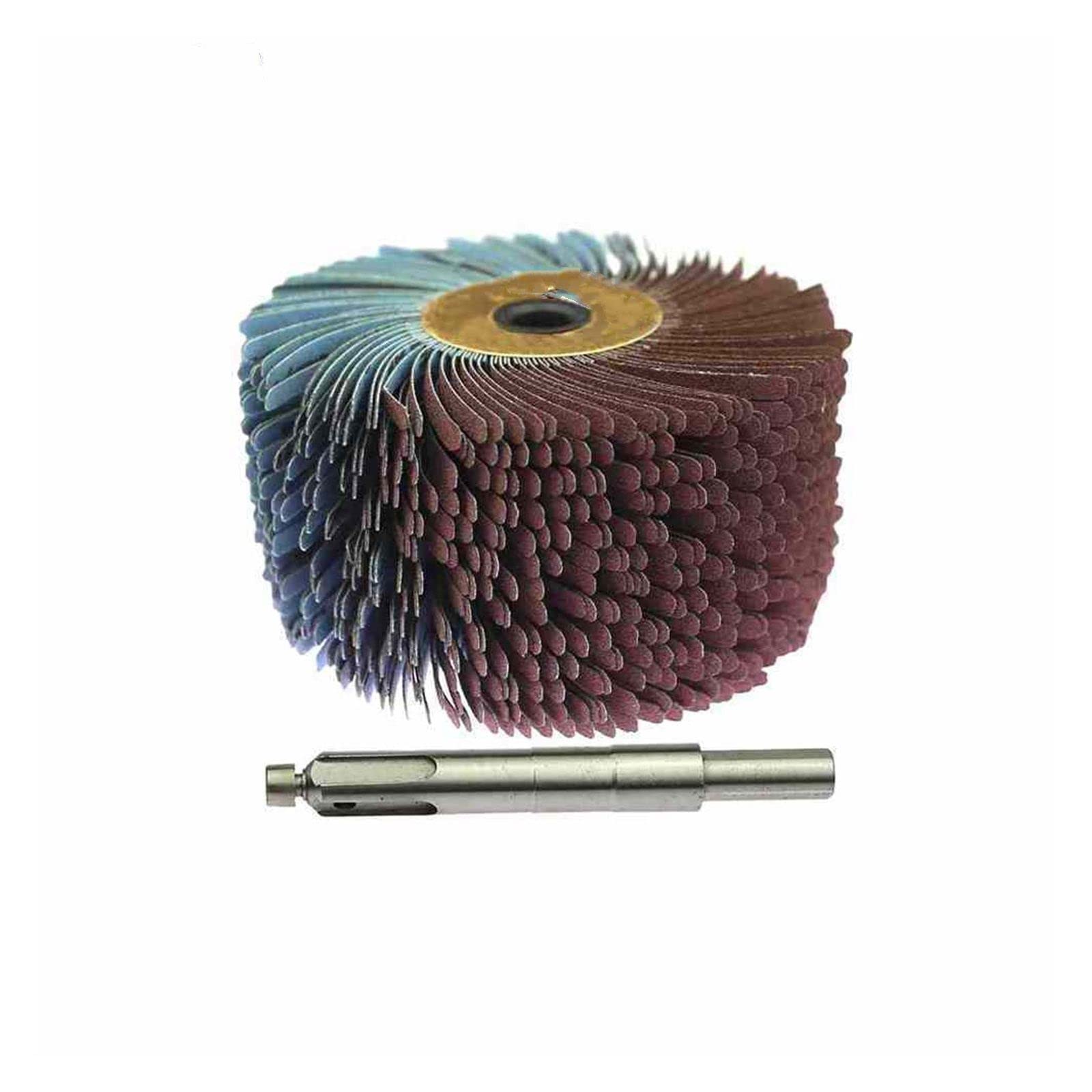 ZZSRJ Mola abrasiva for Trapano a Spazzola for lucidatura a Filo in Tessuto abrasivo da 1 Pezzo (Color : 118x60mm P240)