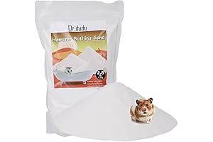 DR.DUDU Hamster Bath Sand: A Revolutionary Dust-Free Paradise for Your Furry Friends