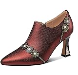 Occasions : vous pouvez porter les chaussures à talons en toutes occasions, comme les loisirs, les fêtes, les rendez-vous, les soirées, les vacances, les vacances ou d'autres occasions spéciales. Idéales comme chaussures de mariage pour les mariées de demoiselle d'honneur.