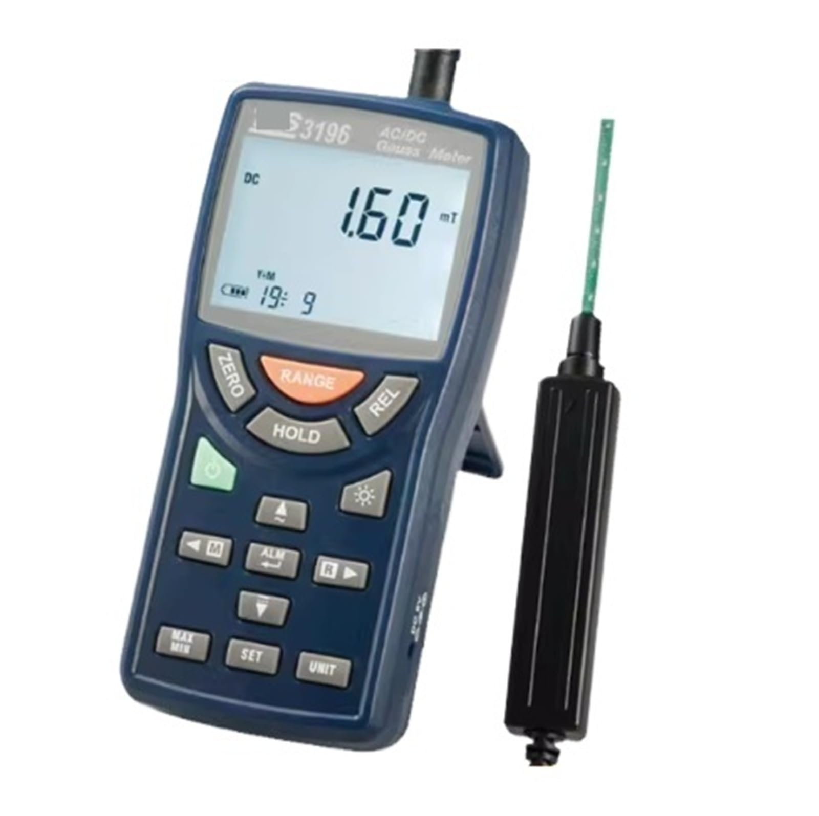 Detector EMF 3196 Medidor EMF Medidor de campo electromagnético Dispositivo de medición de campo magnético