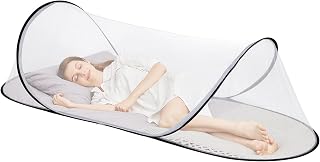 78.7 x 31.5 x 23.6 Inch Large Pop Up Mosquito Net, Collapsible Portable Mosquito Tent, Suitable for Adult Baby Bedroom, Outdoor Camping Use