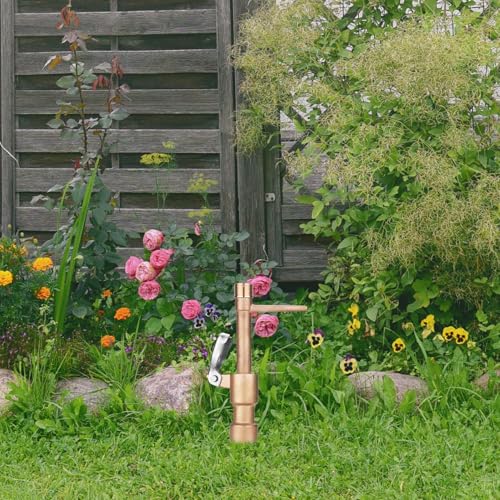Vanne eau enterrée cuivre résistant aux fuites pour goutte à goutte - 4