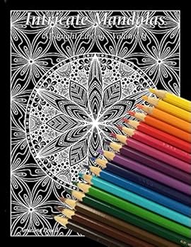 Intricate Mandalas, Midnight Edition, Volume 2