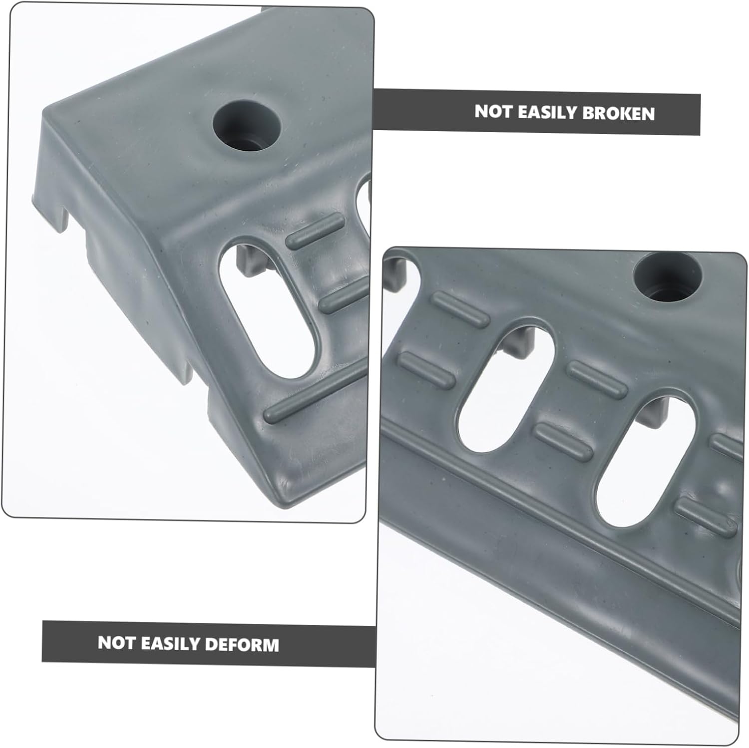 Cabilock Car Wash Floor Grille Interlocking Drain Tiles for Garage Use Non- Easy Assembly Edge for Preventing Water Accumulation