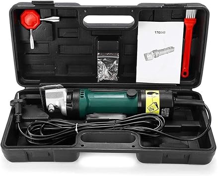 690W Electric Horse Clipper Shears Wool Shearing Livestock Hair,Heavy Duty 690W & 6 Speeds Adjustable Fur Shearing Animal Grooming Kit