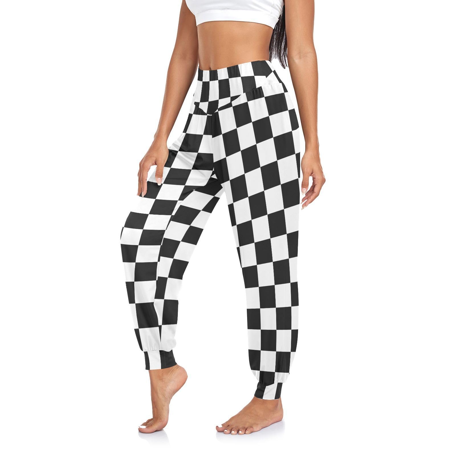 SURERUIM Hippie Harem Pants for Women Casual Dance Sweatpants Women's Yoga Pants