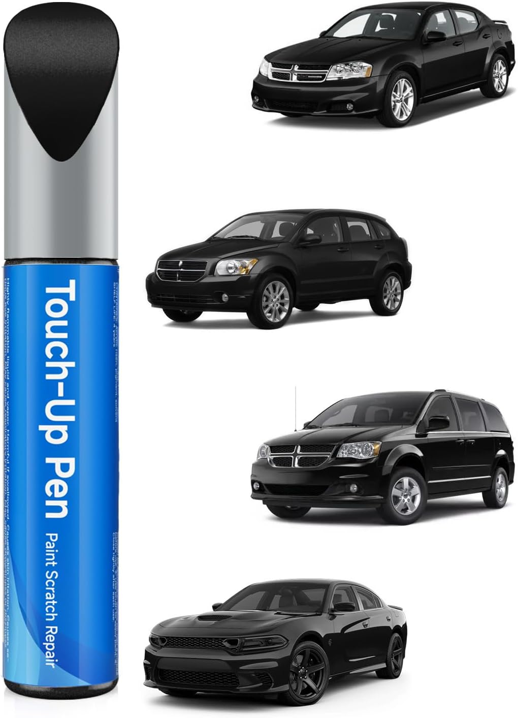 Bright Silver Metallic PS2/WS2 Car Touch Up Paint Compatible with Dodge – Scratch Repair Kit, Exact OEM Color Match, Scratch & Rust Repair, Car, Truck & SUV Paint Fix
