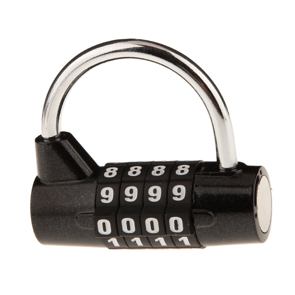 Imported 4 Digit Combination Padlock Travel Luggage Security Lock