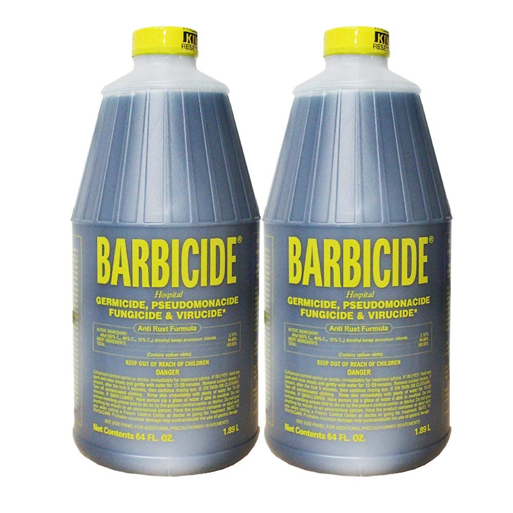 Barbicide Disinfectant Concentrate 64 Oz (2 bottles)