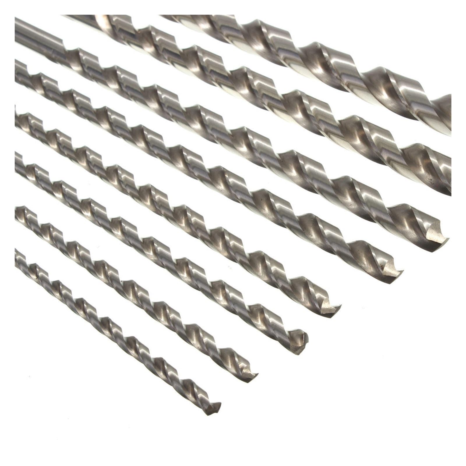 Punta Per Legno Extra Lunga 200mm | HSS | Diametro 5mm | Codolo Cilindrico | Per Trapani Elettrici - Foto 8