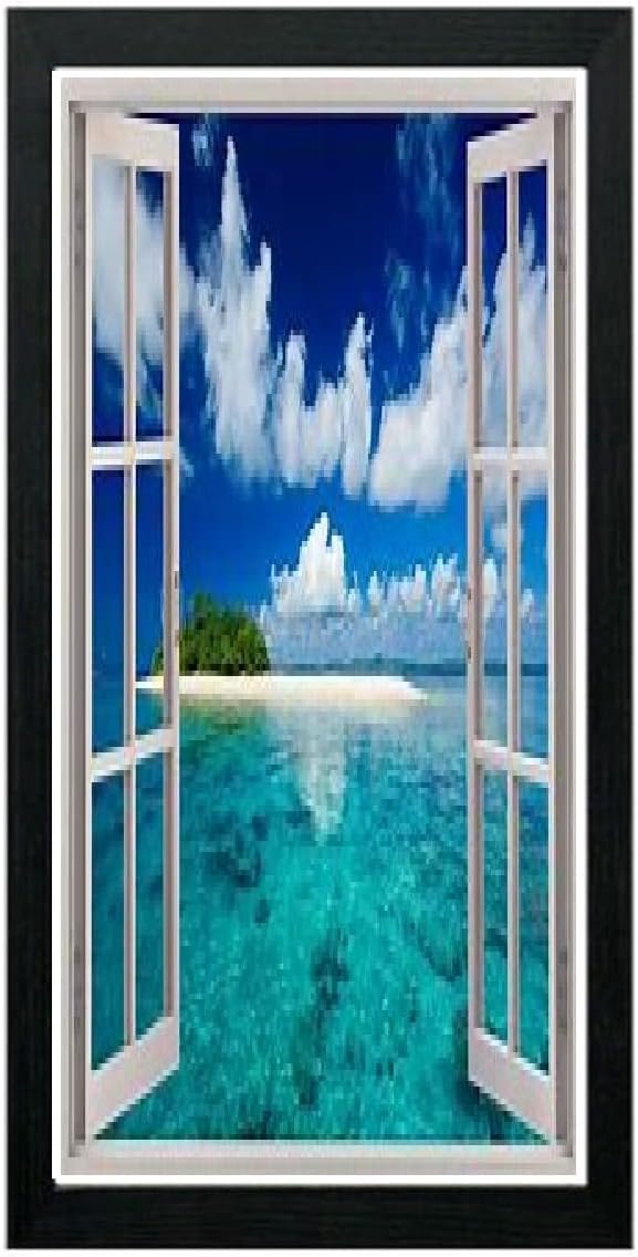 Real Wood Black Picture Frame Wall Art Gallery Frame Photo Frames