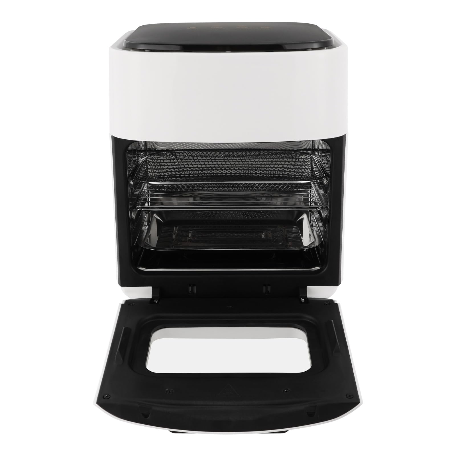 Freidora sin aceite Air Fryer 15L con pantalla táctil 8 programas | Circulation 360° - Temporizador para termostato y cesta para lavavajillas compacta, freidora de aire familiar 4-8 pers