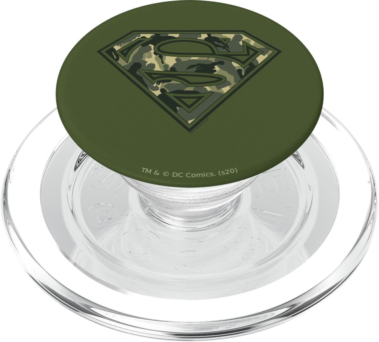 Superman Super Camo PopSockets MagSafe PopGrip for iPhone