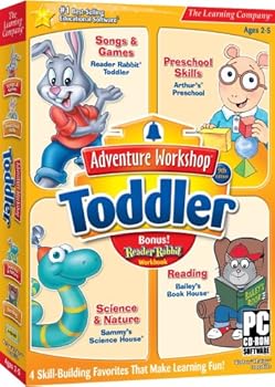 CD-ROM Adventure Workshop Toddler 9th Edition Book