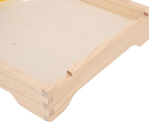 Miniatura 8 de Asixxsix Juego de barbacoa de madera para niños, juguete de cocina multifunción con 25 piezas de alimentos y herramientas de parrilla, juego de